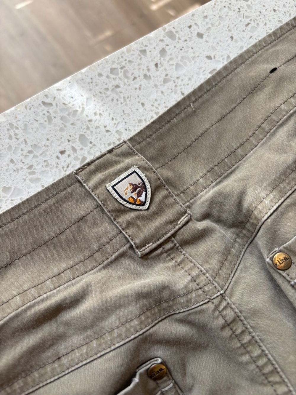 Men's 38 x 34 Olive Green Casual Pants - Picture 5 of 11